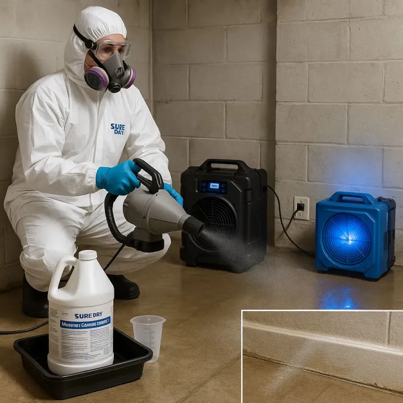 Sanitization and Odor Removal process in Pannill Fork, VA
