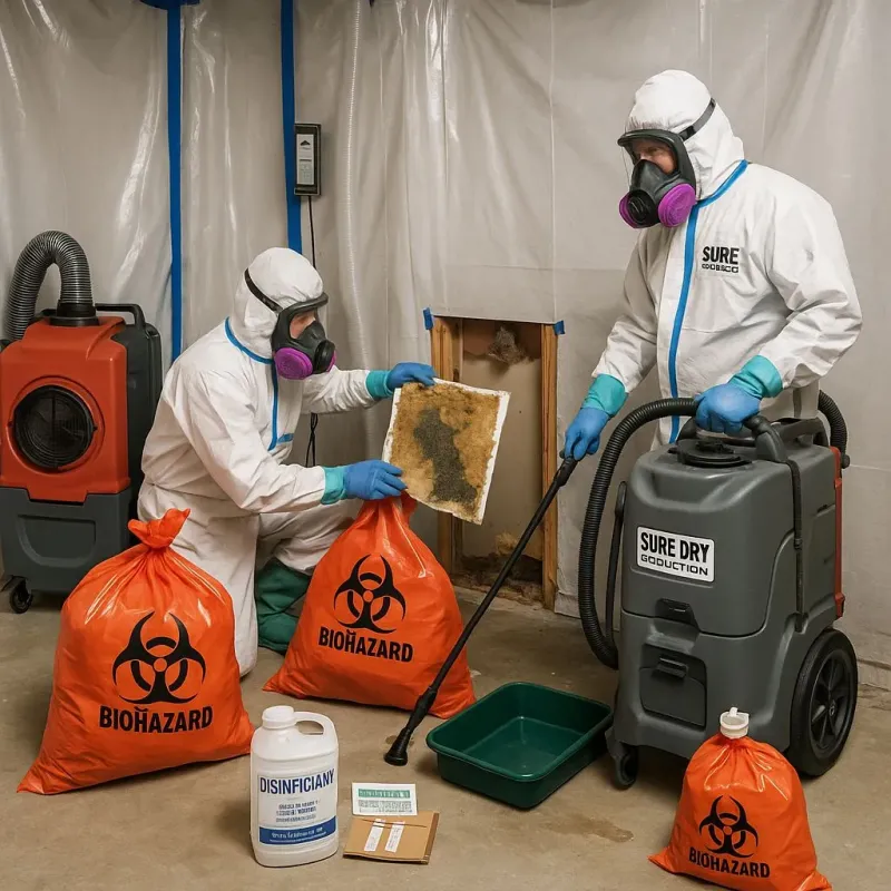 Contaminated Water Handling Protocols process in Pannill Fork, VA